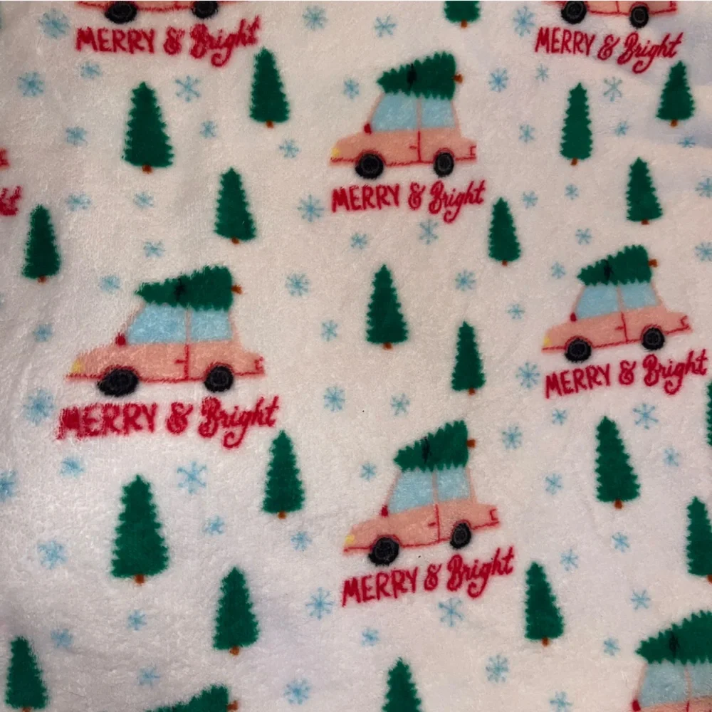 2023 Target Wondershop Holiday Plush Throw Blanket